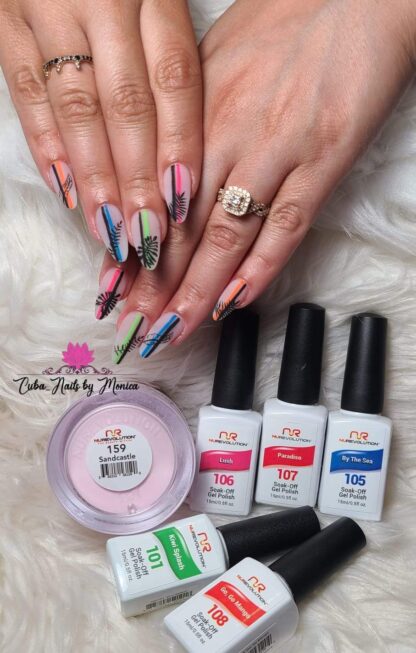 Trio 108 Go, Go Mango Dip/Acrylic Powder