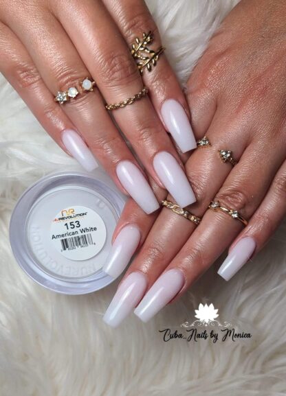Trio 153 American White Dip/Acrylic Powder