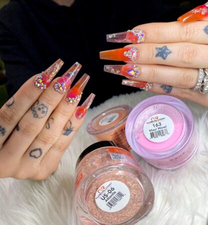 Trio 176 Papaya Dip/Acrylic Powder