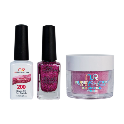 Trio 200 Mask On