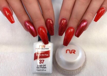 Trio 37 She's On Fire Dip/Acrylic Powder