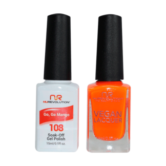 Trio 108 Go, Go Mango Gel & Lacquer