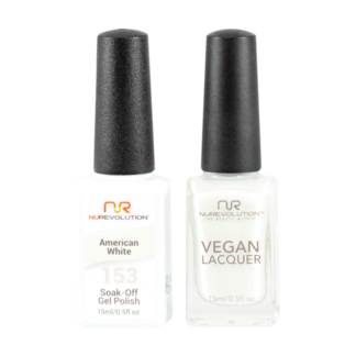 Trio 153 American White Gel & Lacquer