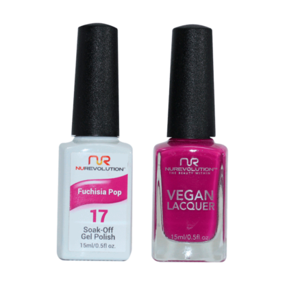 Trio 17  Fuchsia Pop Gel & Lacquer