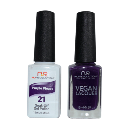 Trio 21 Purple Please Gel & Lacquer