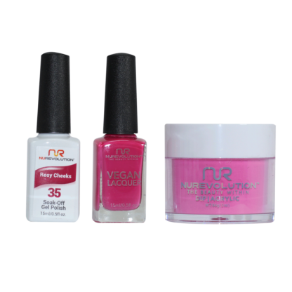Trio 35  Rosy Cheeks