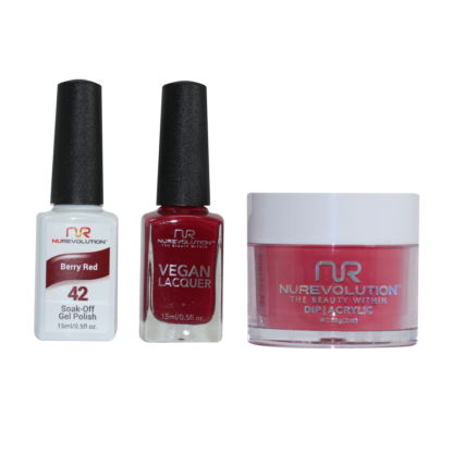 Trio 42 Berry Red