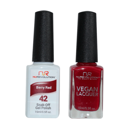 Trio 42 Berry Red Gel & Lacquer