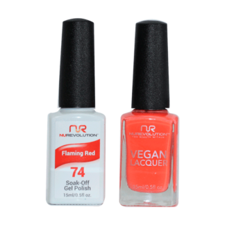 Trio 74 Flaming Red Gel & Lacquer